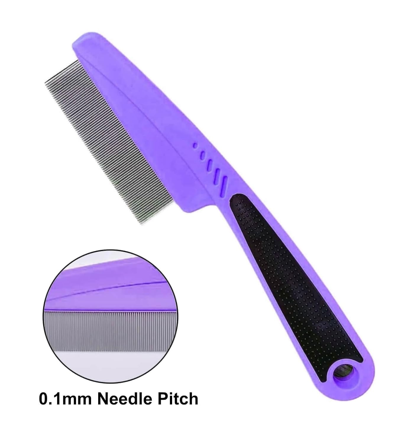 Pethod Flea Comb for Dogs & Cats | Fine Tooth Grooming Comb