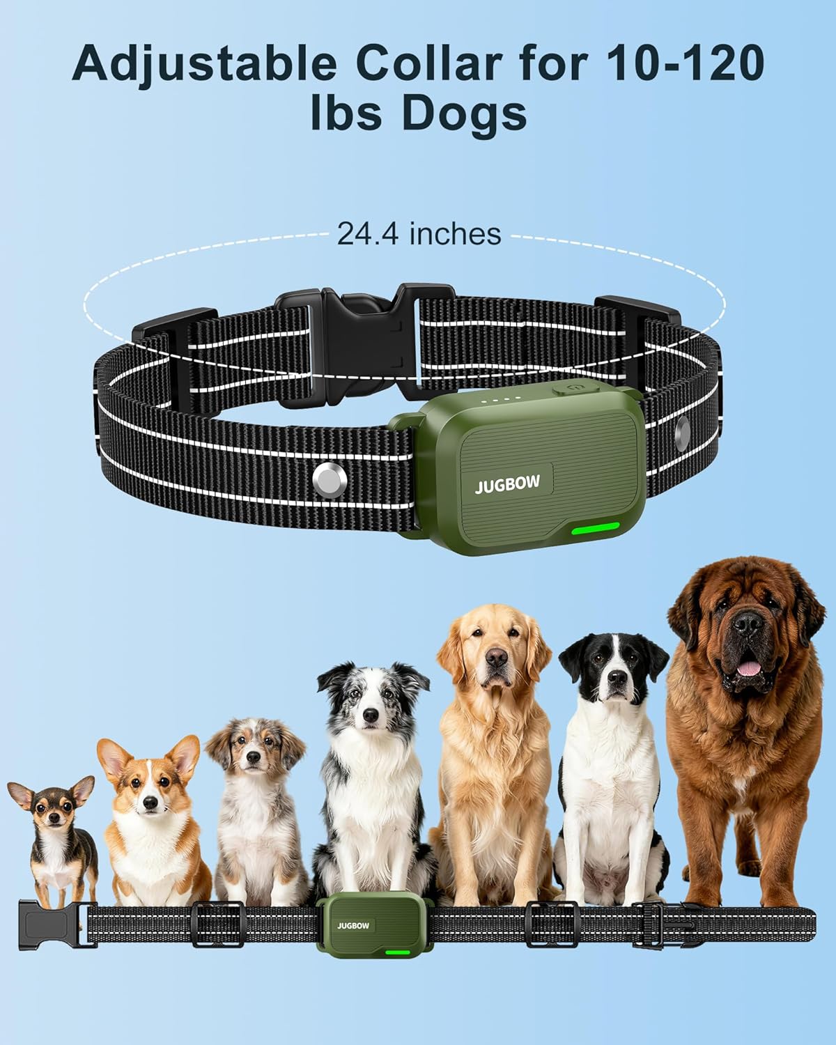 UltraRange Dog Training Collar with Remote – 4500FT Waterproof Rechargeable E-Collar for Small, Medium &amp; Large Dogs